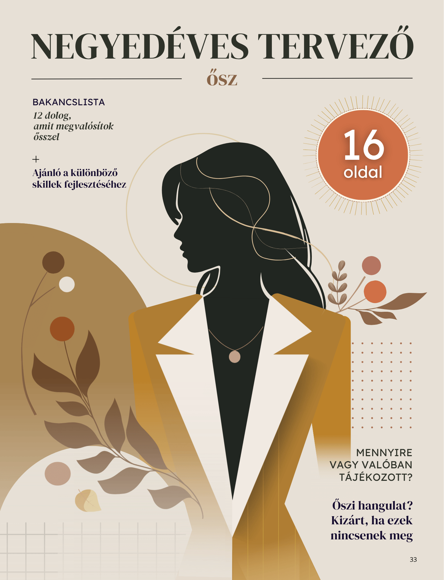 Negyedéves tervező: Ősz